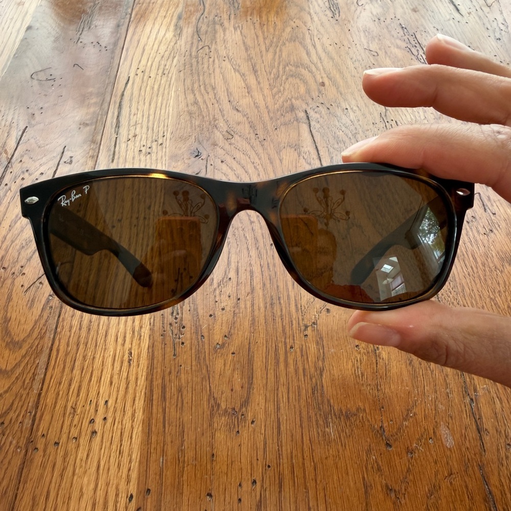 Ray-Ban Wayfarers Polarized Sunglasses with Case